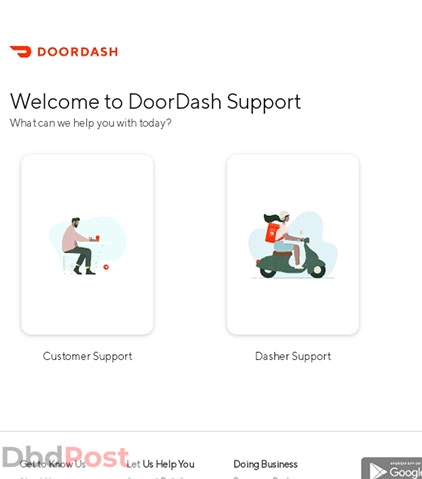 inarticle image-how to complain to doordash-Filing a complaint through mobile app method 2 step 3