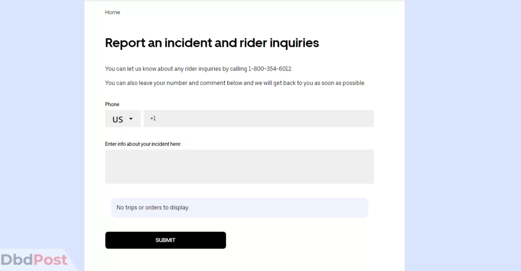 inarticle image-how to complain to uber-Method 2 step 5