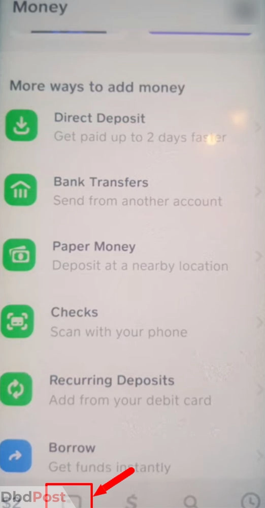 inarticle image-how to deposit a check on cash app-Step 2