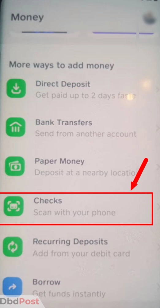 inarticle image-how to deposit a check on cash app-Step 3