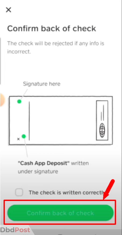 inarticle image-how to deposit a check on cash app-Step 7