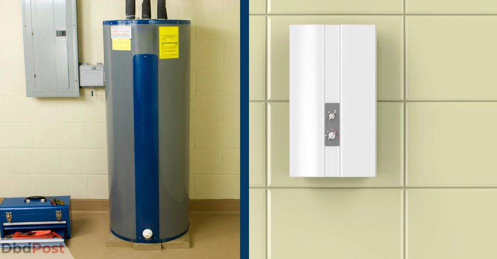 inarticle image-tankless water heater cost-Comparison with traditional water heaters