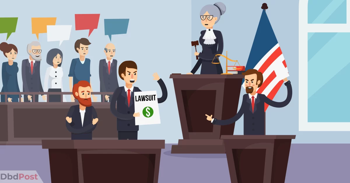 feature image-how much does it cost to sue someone-suing someone in court illustration-01