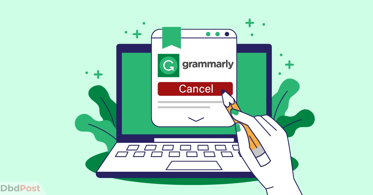 feature image-how to cancel grammarly-cancelling grammarly illustration-01