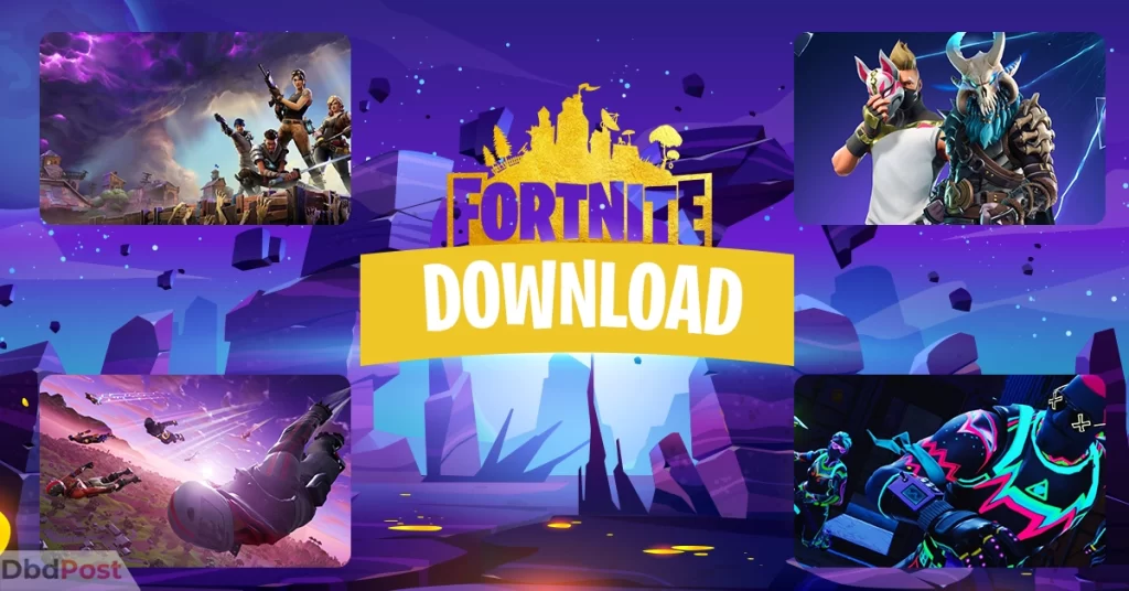 feature image-how to download fortnite-downloading fortnite illustration