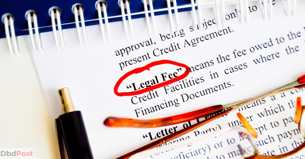 inarticle image-how much does it cost to sue someone-Types of legal fees