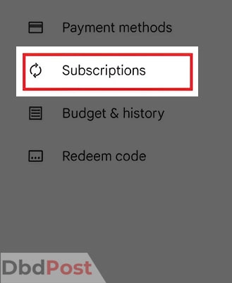 inarticle image-how to cancel brainly subscription-To cancel through the Google Play Store step 3