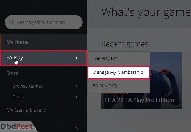 inarticle image-how to cancel ea play-Method 1 step 2