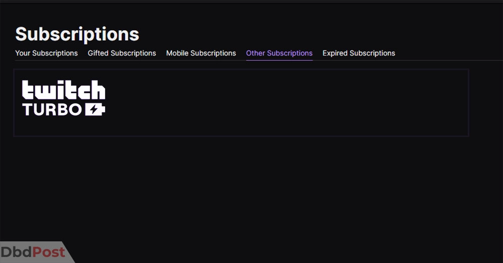 inarticle image-how to cancel twitch subscription-How to cancel a Twitch Turbo subscription step 3