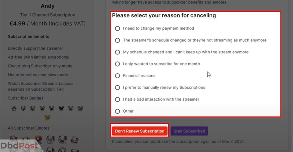 inarticle image-how to cancel twitch subscription-Method 1 step 5