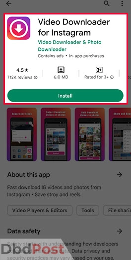 inarticle image-how to download instagram videos-How to download Instagram videos on mobile devices step 1