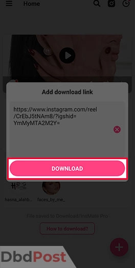 inarticle image-how to download instagram videos-How to download Instagram videos on mobile devices step 5