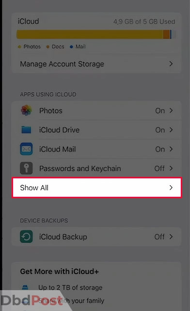 inarticle image-how to download messages from icloud-On iPhones or iPads step 4