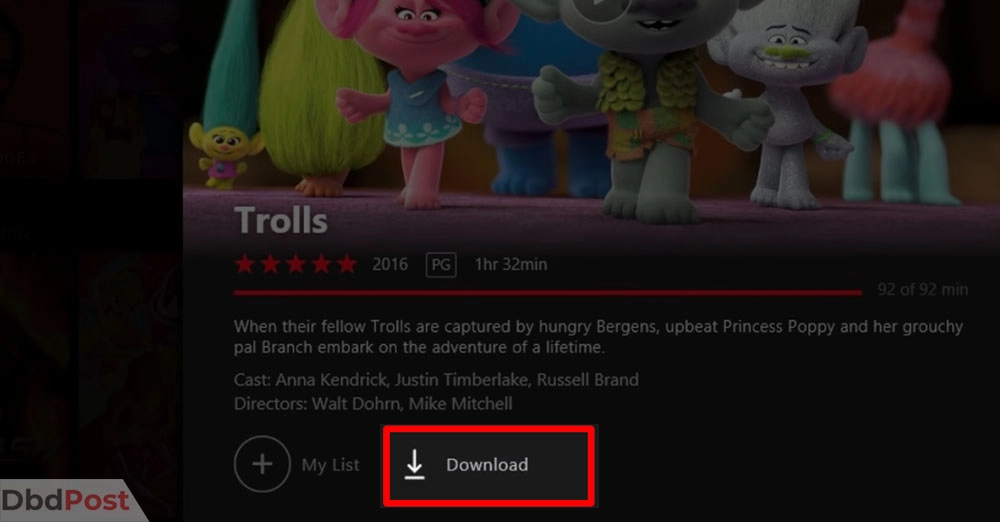 inarticle image-how to download movies on netflix-Downloading movies on Netflix for Windows 10 step 5