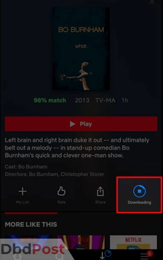 inarticle image-how to download movies on netflix-Downloading movies on Netflix for iOS devices step 6