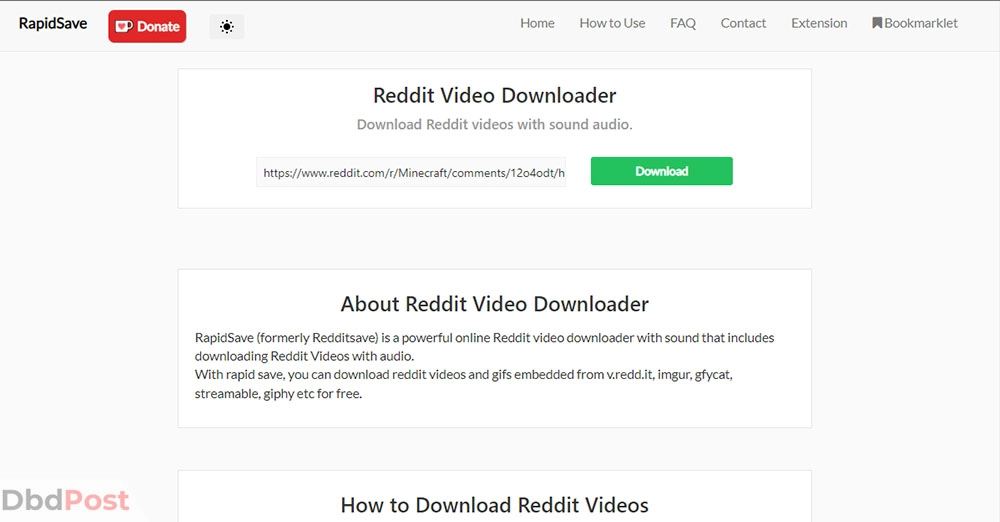 inarticle image-how to download videos from reddit-Method 2 step 1