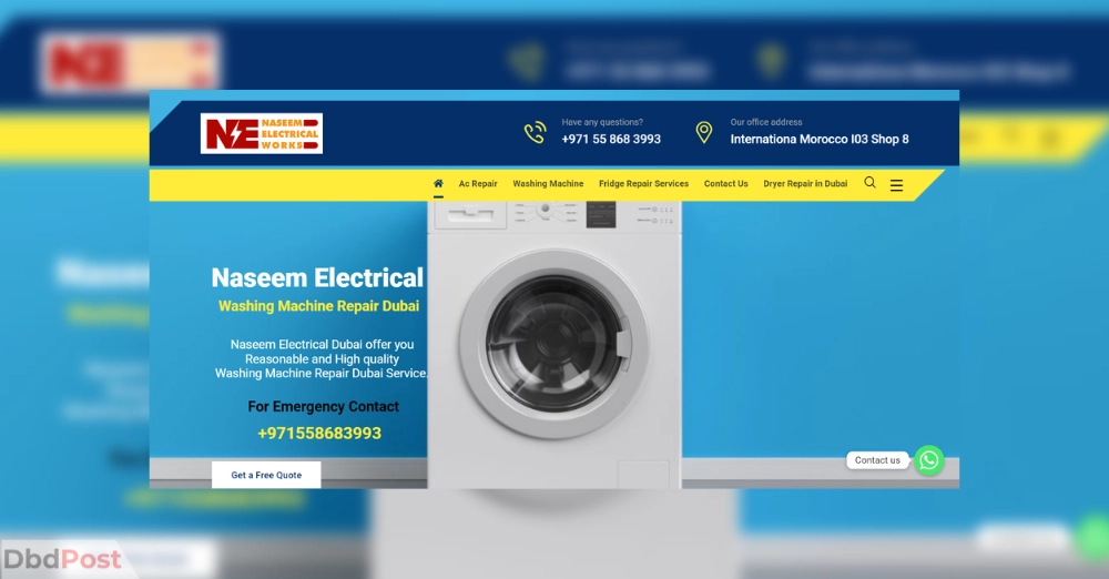 inarticle image-washing machine repair in dubai -Naseem Electrical Works_ Bosch washing machine repair
