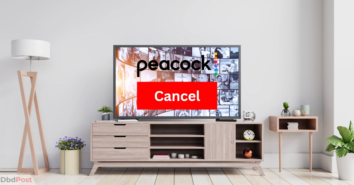 feature image-how to download peacock on smart tv-cancelling peacock illustration