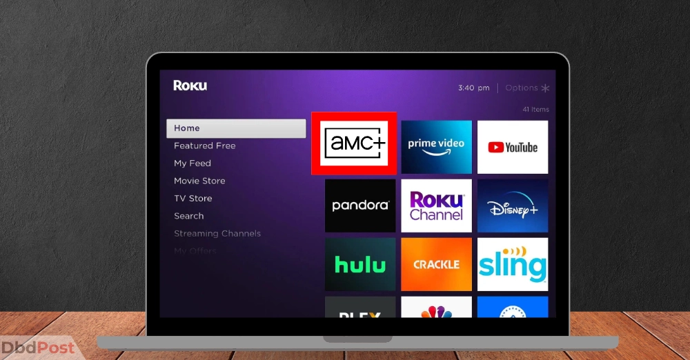inarticle image-how to cancel amc plus-Method 3_ AMC Plus membership cancellation on Roku by web