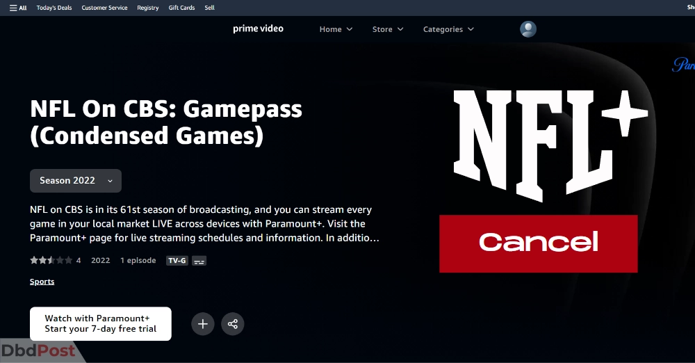 inarticle image-how to cancel nfl plus-Canceling NFL Plus through Amazon Prime