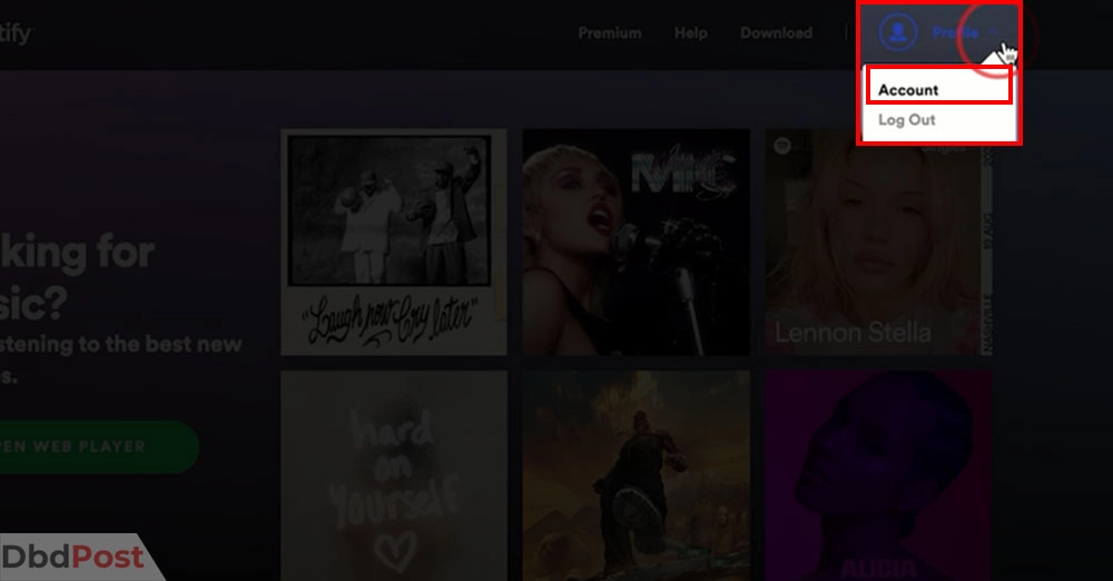 inarticle image-how to cancel spotify premium-Method 1 step 2.1
