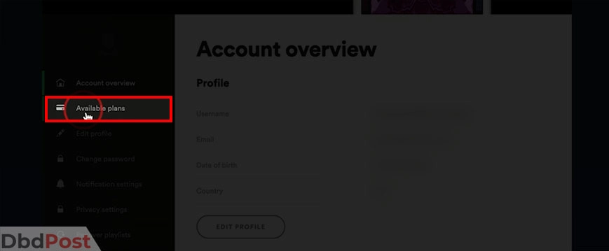 inarticle image-how to cancel spotify premium-Method 1 step 3