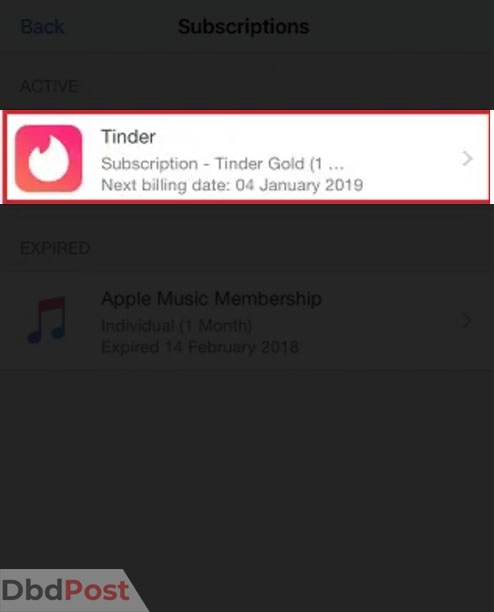 inarticle image-how to cancel tinder gold-Cancel Tinder Gold via iOS step 8