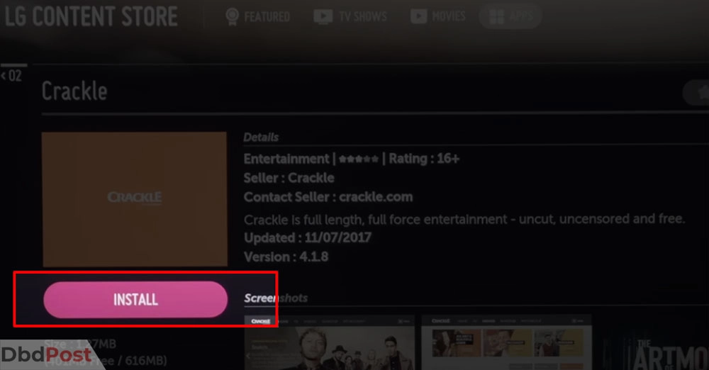 inarticle image-how to download apps on lg smart tv-Accessing the LG Content Store step 6