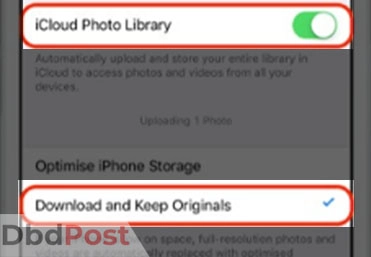 inarticle image-how to download photos from icloud-Download photos from iCloud On your iPhone step 3