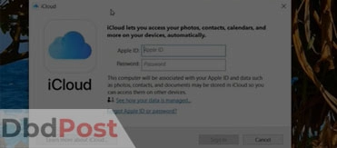inarticle image-how to download photos from icloud-Logging in to iCloud and accessing photos on a PC step 1