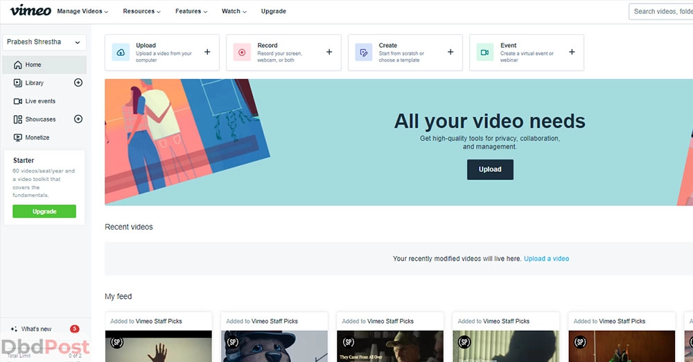 inarticle image-how to download videos from vimeo-Method 1 step 1