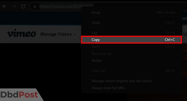 inarticle image-how to download videos from vimeo-Method 2 step 2