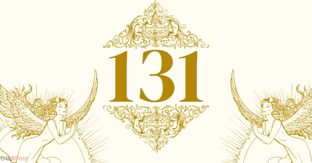 feature image-131 angel number-131 angel number illustration