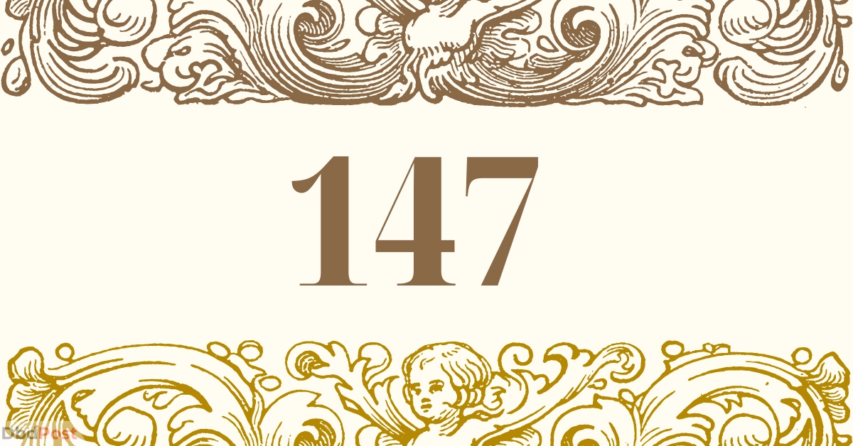 feature image-147 angel number-147 angel number illustration