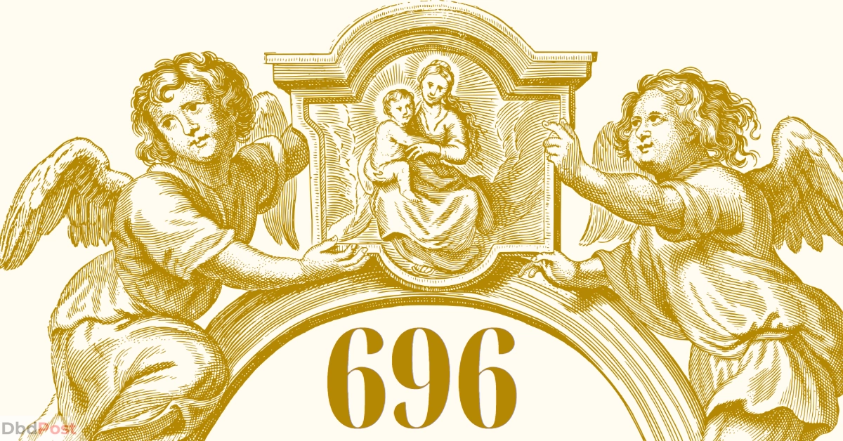 feature image-696 angel number-696 angel number illustration