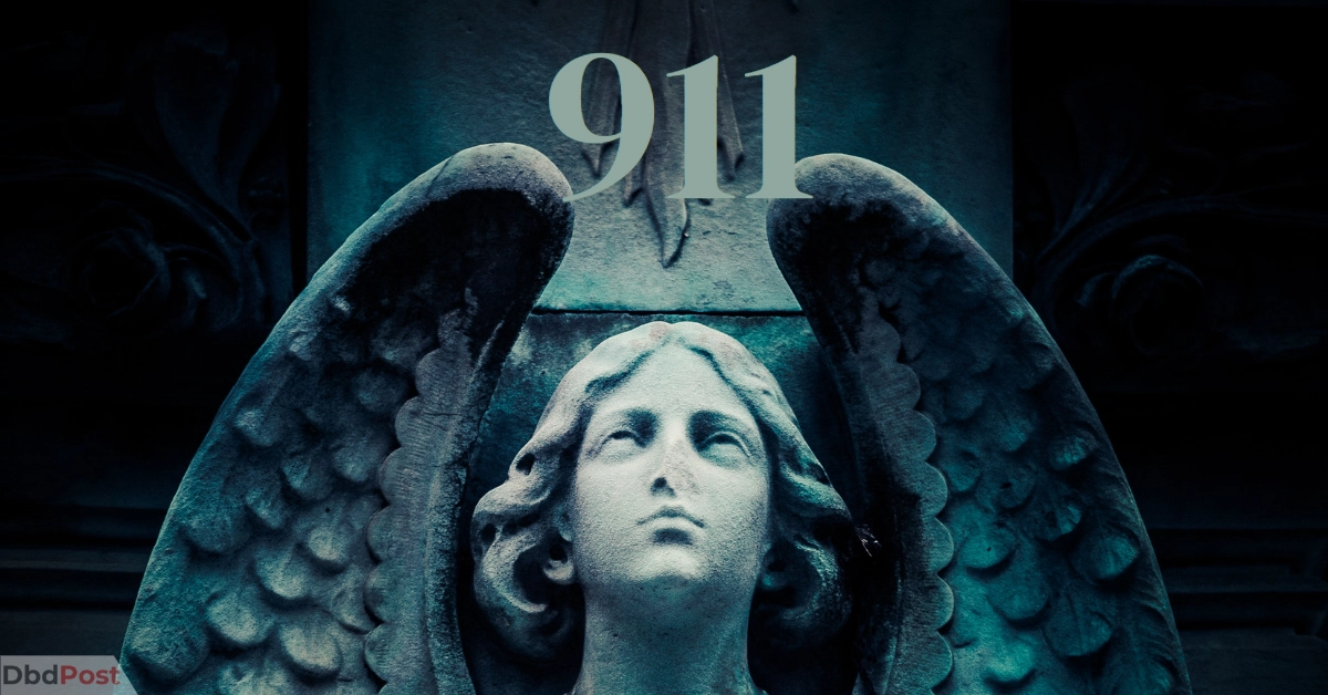 feature image-911 angel number-911 angel number illustration