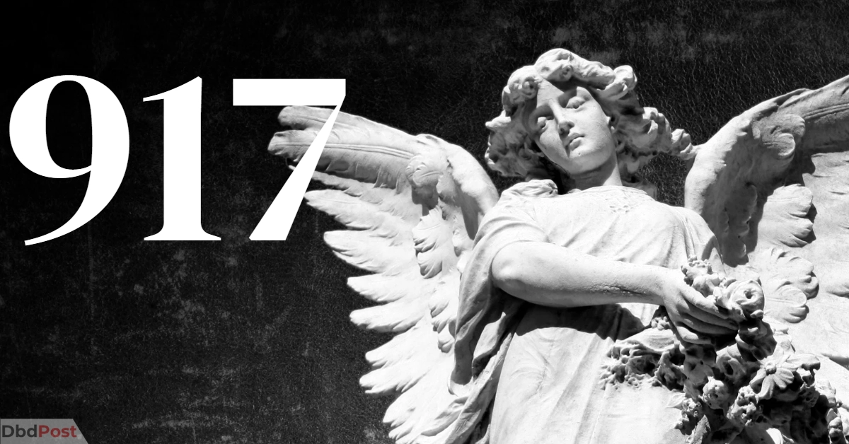 feature image-917 angel number-917 angel number illustration