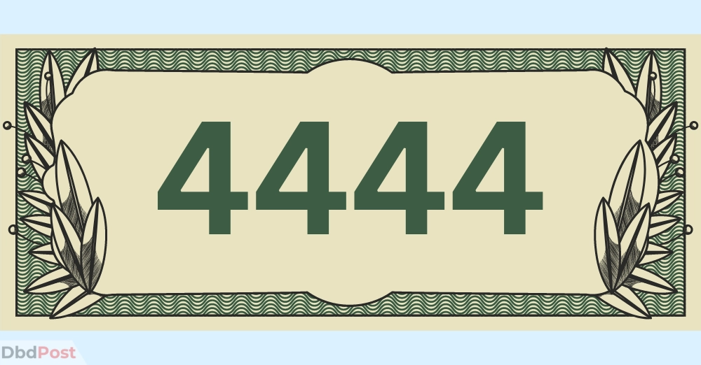 inarticle image-4444 angel number-4444 Angel number meaning in money