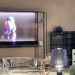 Transparent OLED TV innovation