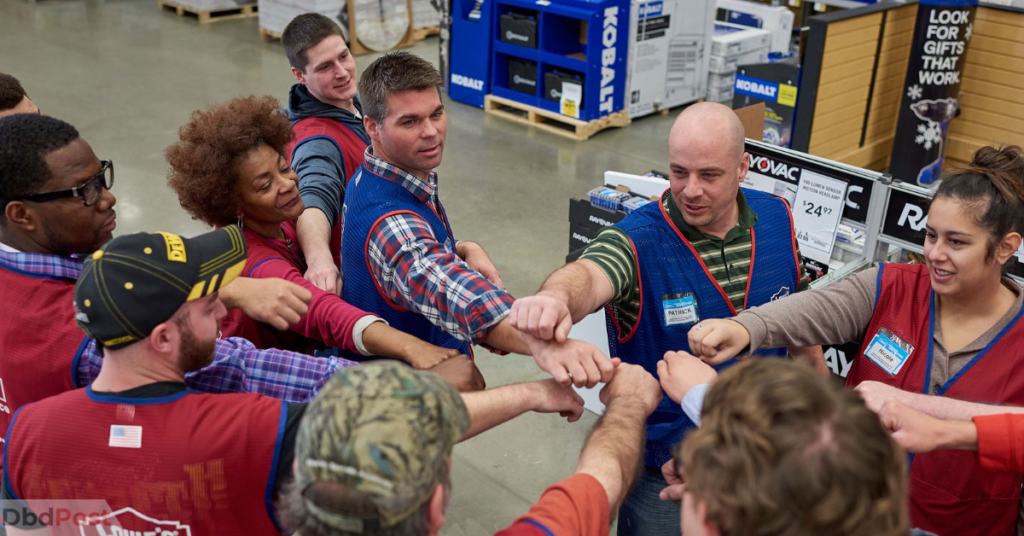 Lowes military care package initiative